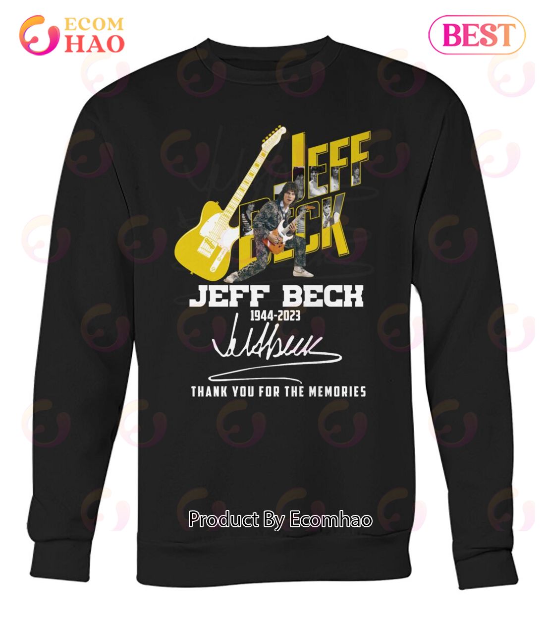 Jeff Bech 1944 - 2023 Thank You For The Memories T-Shirt