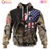 MLB Los Angeles Dodgers Special Camo Realtree Hunting 3D Hoodie