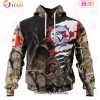 MLB Washington Nationals Special Camo Realtree Hunting 3D Hoodie