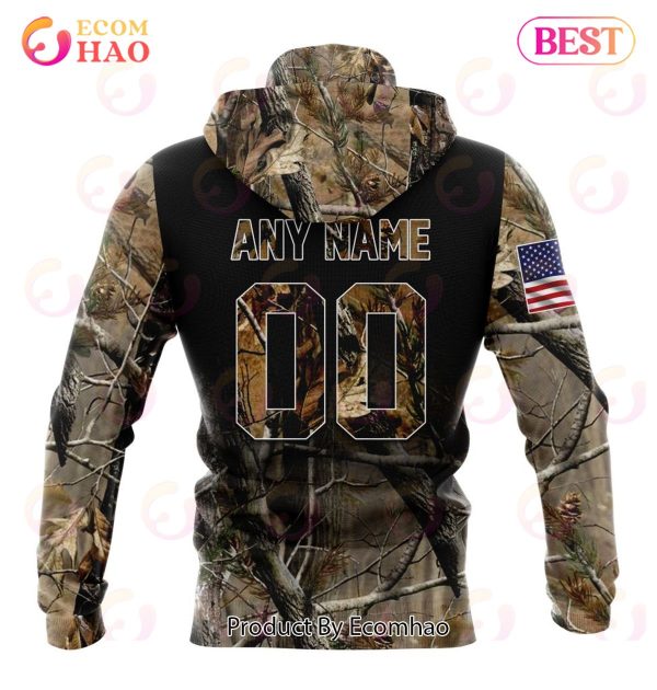 MLB Washington Nationals Special Camo Realtree Hunting 3D Hoodie