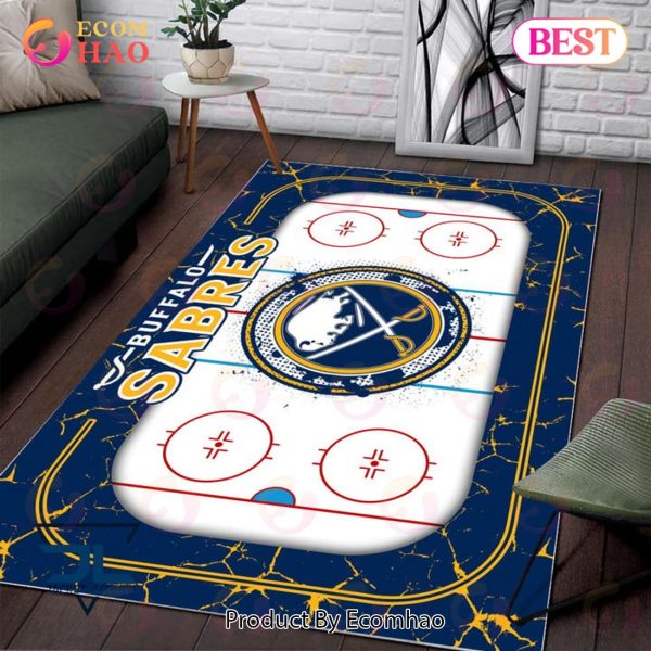 NHL Buffalo Sabres Non Slip Rug Home Decor For Living Room, Bedroom Rug