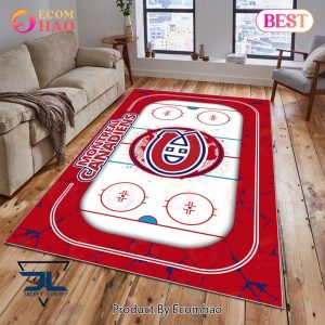 NHL Montreal Canadiens Non Slip Rug Home Decor For Living Room, Bedroom Rug