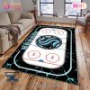 NHL Tampa Bay Lightning Non Slip Rug Home Decor For Living Room, Bedroom Rug