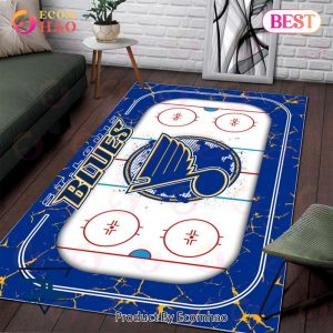 NHL St Louis Blues Non Slip Rug Home Decor For Living Room, Bedroom Rug