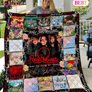 Red Velvet Kpop Band Irene Joy Yeri Wendy Quilt, Fleece Blanket, Sherpa Fleece Blanket