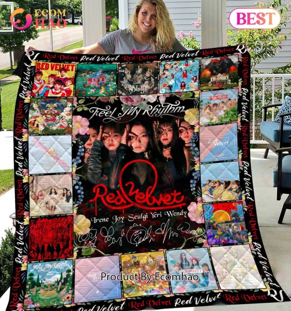 Red Velvet Kpop Band Irene Joy Yeri Wendy Quilt, Fleece Blanket, Sherpa Fleece Blanket
