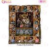 Wednesday Addams TV Series Netflix Season 1 Quilt, Fleece Blanket, Sherpa Fleece Blanket