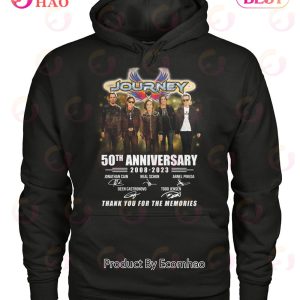 Journey 50th Anniversary 2008-2023 Thank You For The Memories Shirts