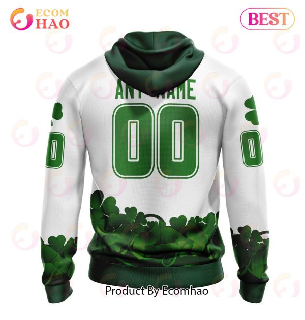 NHL Anaheim Ducks Happy St.Patrick Days Jersey 3D Hoodie