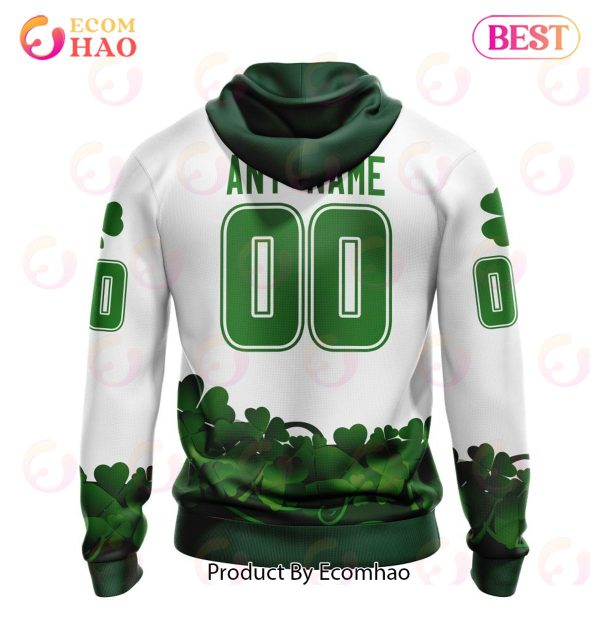 NHL Calgary Flames Happy St.Patrick Days Jersey 3D Hoodie