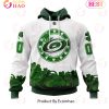 NHL Calgary Flames Happy St.Patrick Days Jersey 3D Hoodie