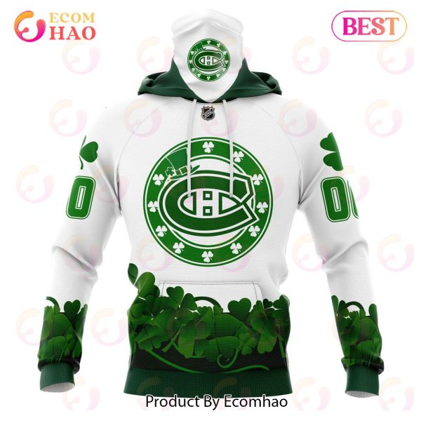 NHL Montreal Canadiens Happy St.Patrick Days Jersey 3D Hoodie