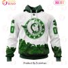 NHL Philadelphia Flyers Happy St.Patrick Days Jersey 3D Hoodie