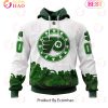 NHL Pittsburgh Penguins Happy St.Patrick Days Jersey 3D Hoodie