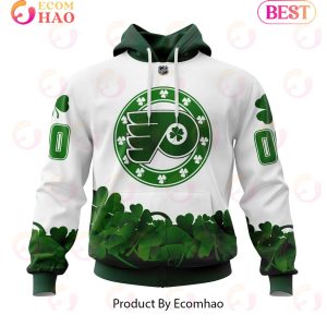 NHL Philadelphia Flyers Happy St.Patrick Days Jersey 3D Hoodie