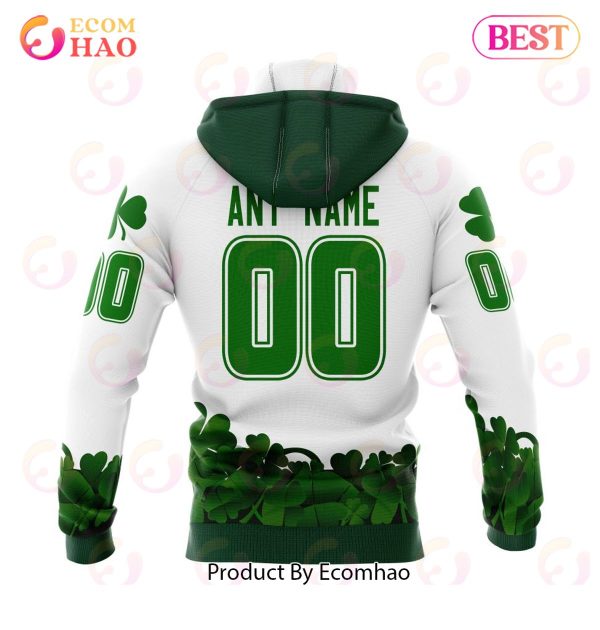 NHL Pittsburgh Penguins Happy St.Patrick Days Jersey 3D Hoodie