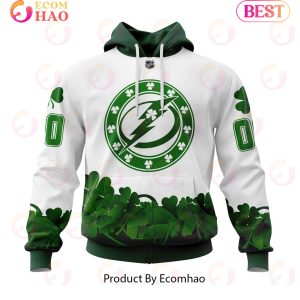 NHL Tampa Bay Lightning Happy St.Patrick Days Jersey 3D Hoodie