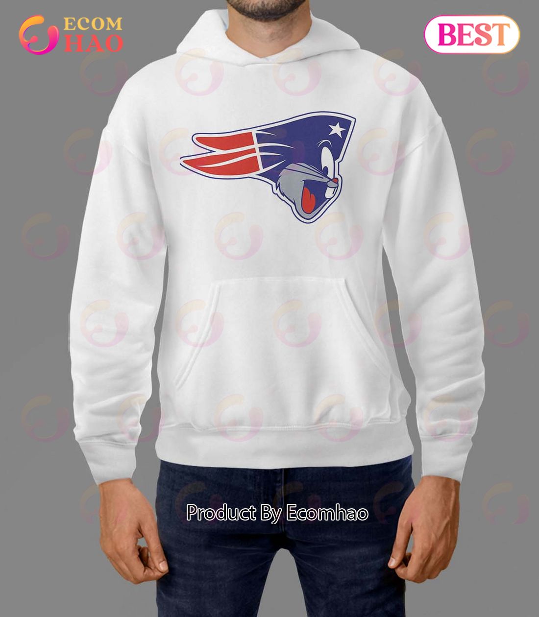 NFL New England Patriots Bugs Bunny T-Shirt