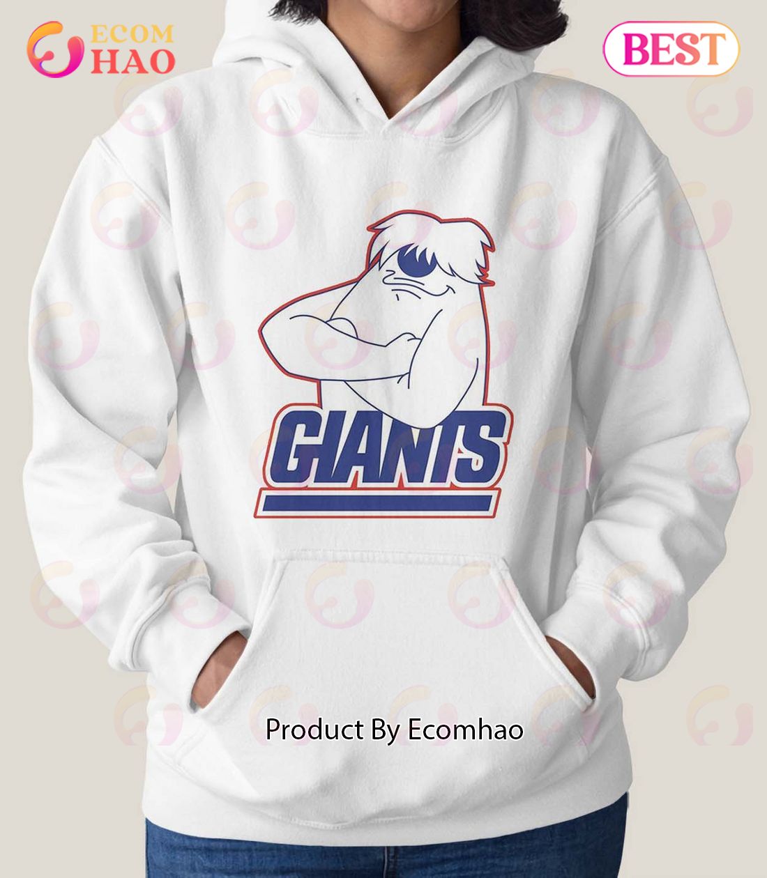 NFL New York Giants Hugo the Abominable Snowman T-Shirt