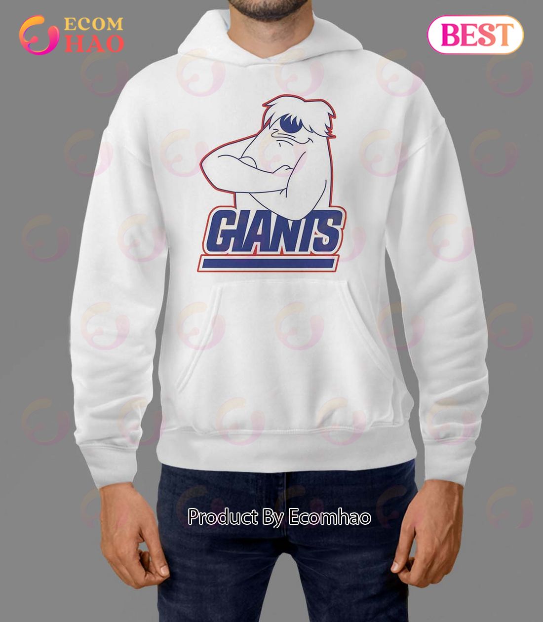 NFL New York Giants Hugo the Abominable Snowman T-Shirt