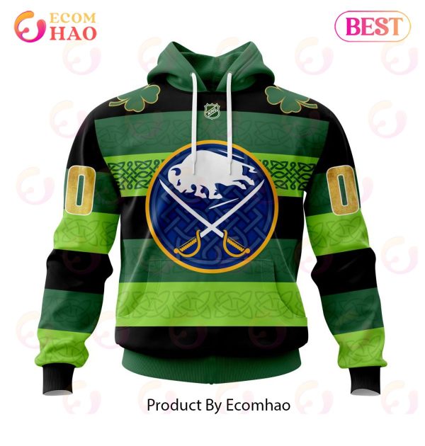 NHL Buffalo Sabres St.Patrick Days Concepts 3D Hoodie