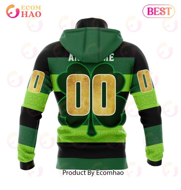 NHL Dallas Stars St.Patrick Days Concepts 3D Hoodie