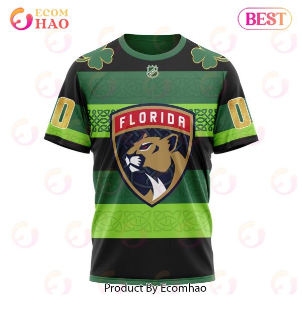 NHL Florida Panthers St.Patrick Days Concepts 3D Hoodie