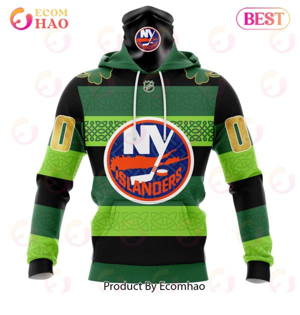 NHL New York Islanders St.Patrick Days Concepts 3D Hoodie