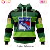 NHL New York Islanders St.Patrick Days Concepts 3D Hoodie