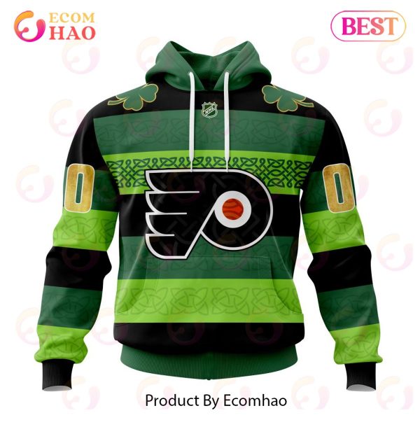 NHL Philadelphia Flyers St.Patrick Days Concepts 3D Hoodie