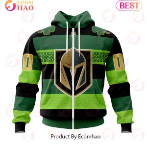 NHL Vegas Golden Knights St.Patrick Days Concepts 3D Hoodie