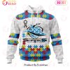 NRL Canterbury-Bankstown Bulldogs Autism Awareness Concept Kits 3D Hoodie NRL Canterbury-Bankstown Bulldogs Autism Awareness Concept Kits 3D Hoodie