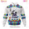 NRL New Zealand Warriors Autism Awareness Concept Kits 3D Hoodie