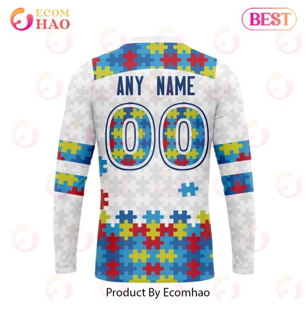 NRL New Zealand Warriors Autism Awareness Concept Kits 3D Hoodie