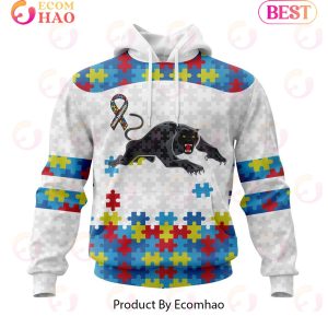 NRL Penrith Panthers Autism Awareness Concept Kits 3D Hoodie