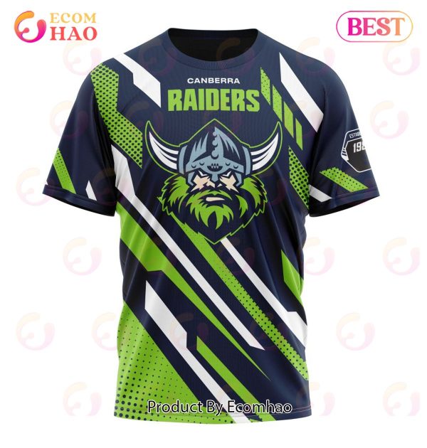 NRL Canberra Raiders Special MotoCross Concept 3D Hoodie