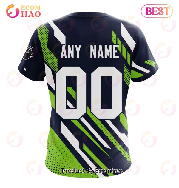 NRL Canberra Raiders Special MotoCross Concept 3D Hoodie