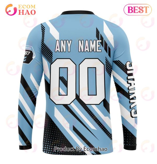 NRL Cronulla-Sutherland Sharks Special MotoCross Concept 3D Hoodie