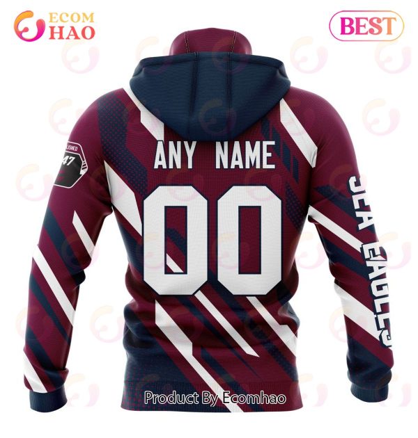 NRL Manly Warringah Sea Eagles Special MotoCross Concept 3D Hoodie