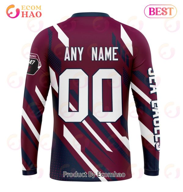 NRL Manly Warringah Sea Eagles Special MotoCross Concept 3D Hoodie