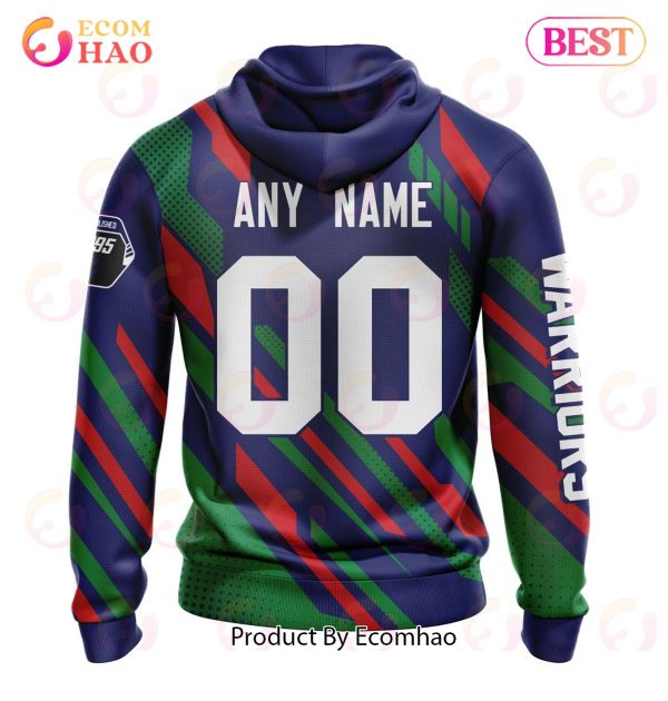 NRL New Zealand Warriors Special MotoCross Concept 3D Hoodie