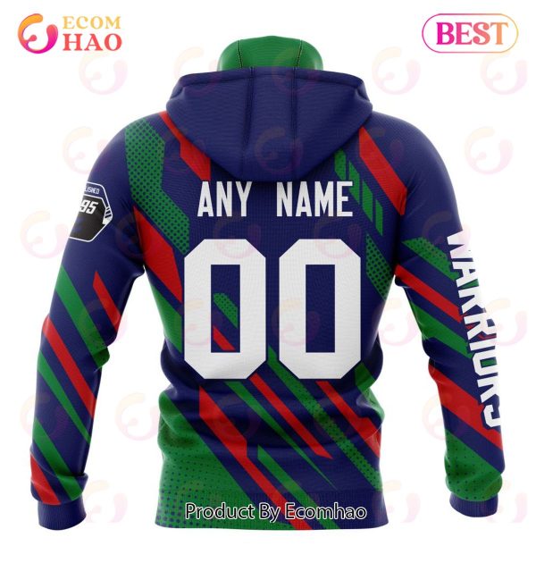 NRL New Zealand Warriors Special MotoCross Concept 3D Hoodie