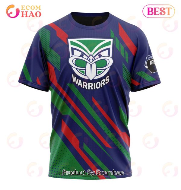 NRL New Zealand Warriors Special MotoCross Concept 3D Hoodie