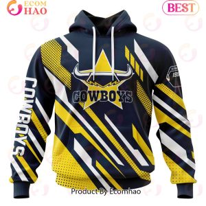 NRL North Queensland Cowboys Special MotoCross Concept 3D Hoodie