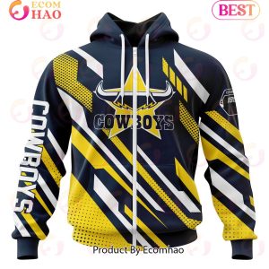 NRL North Queensland Cowboys Special MotoCross Concept 3D Hoodie