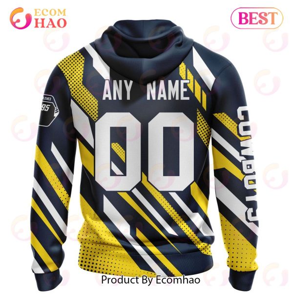 NRL North Queensland Cowboys Special MotoCross Concept 3D Hoodie