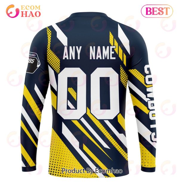 NRL North Queensland Cowboys Special MotoCross Concept 3D Hoodie