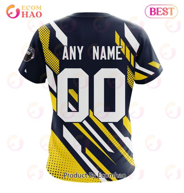 NRL North Queensland Cowboys Special MotoCross Concept 3D Hoodie