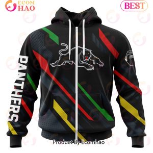 NRL Penrith Panthers Special MotoCross Concept 3D Hoodie