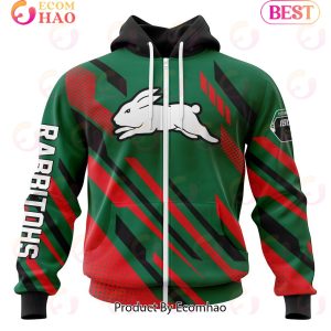 NRL South Sydney Rabbitohs Special MotoCross Concept 3D Hoodie